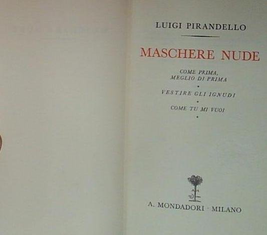 maschere nude come prima meglio di prima vestire gli ignudi | Immagine principale