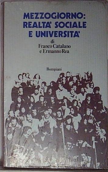 Mezzogiorno: realta' sociale e universita' | Immagine principale