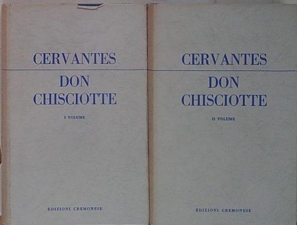Michele cervantes DON CHISCIOTTE DELLA MANCIA, VOLUMI I E II … | Immagine Gallery 2