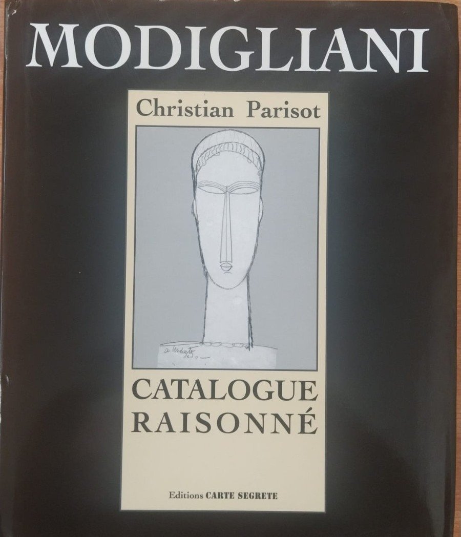 Modigliani Catalogue Raisonné Tome III Dessins Acquarelles Hardcover Parisot Ch