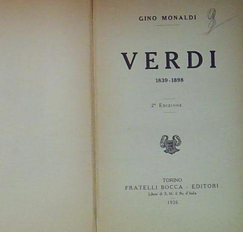 Mondaldi VERDI bocca 1926 | Immagine principale