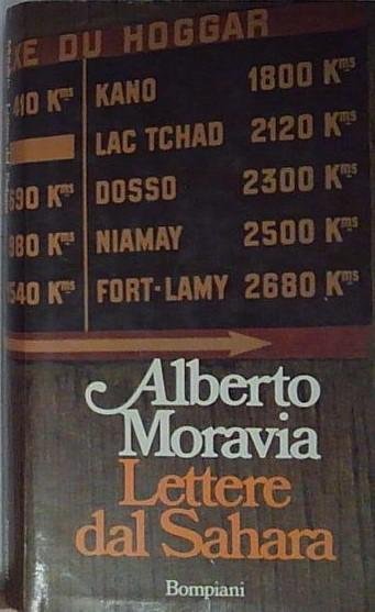 Moravia LETTERE DAL SAHARA Bompiani 2000 | Immagine principale