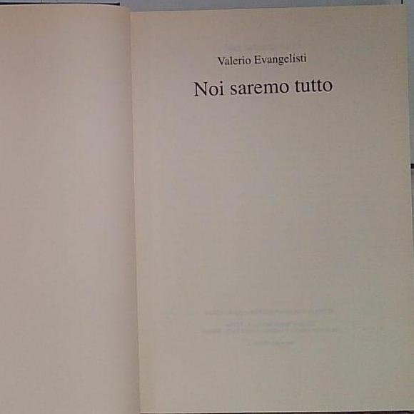noi saremo tutto | Immagine principale
