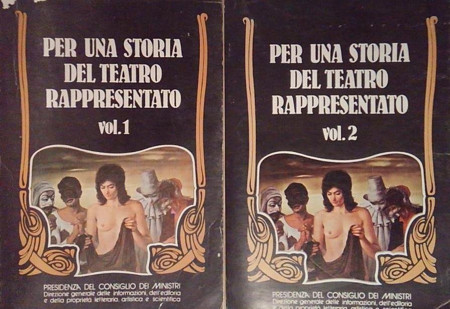 Per una storia del teatro rappresentato Vol. 1 - 2. | Immagine principale