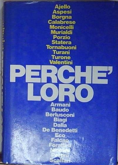Perchè loro: Armani, Baudo, Berlusconi, Biagi, Dalla, De Benedetti, Eco, … | Immagine principale