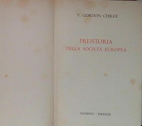 preistoria della società europea | Immagine principale