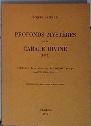 Profonds mystères de la cabale divine (rist. anast. 1625) | Immagine principale