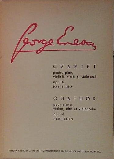 quatuor pour piano violon alto et violoncelle op 16 | Immagine principale