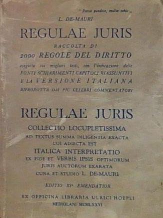 regulae juris | Immagine principale