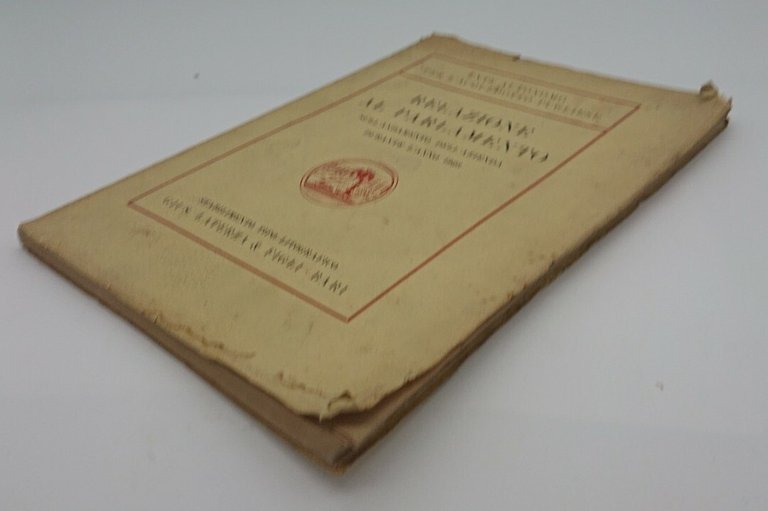 RELAZIONE AL PARLAMENTO 1923 Ente autonomo acquedtto pugliese Laterza 1924