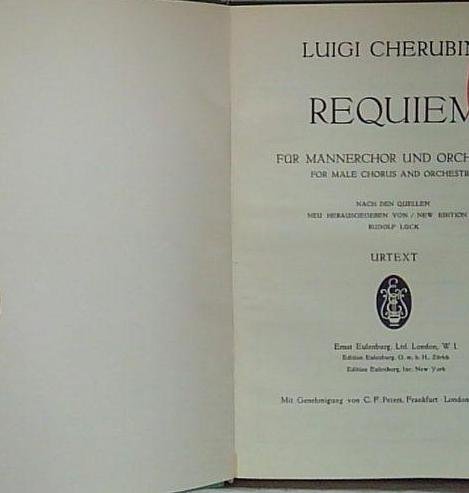 requiem fur mannerchor und orchester
