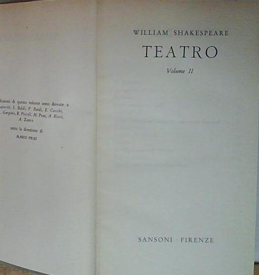 teatro volume 2