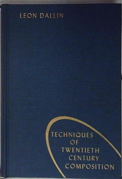 techniques of twentieth century composition | Immagine principale