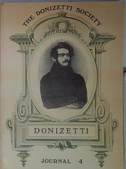 The Donizetti Society Journal 4 (1977) | Immagine principale