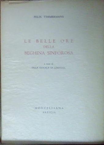 Timmermans LE BELLE ORE DELLA BEGHINA SINFOROSA | Immagine principale