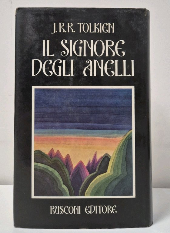 Tolkien IL SIGNORE DEGLI ANELLI Rusconi gennaio 1971