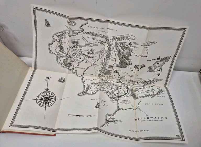 Tolkien IL SIGNORE DEGLI ANELLI Rusconi gennaio 1971