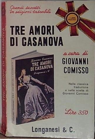 TRE AMORI DI CASANOVA