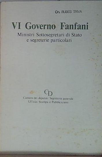 VI governo fanfani | Immagine principale
