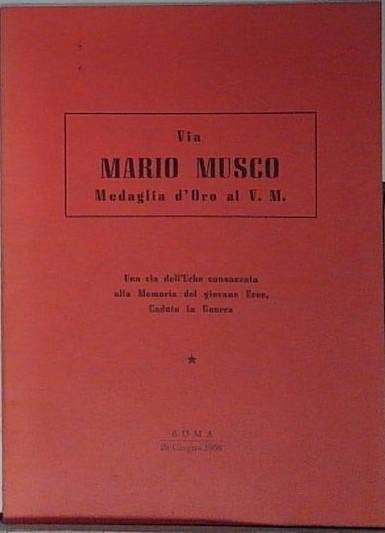 vita mario musco | Immagine principale