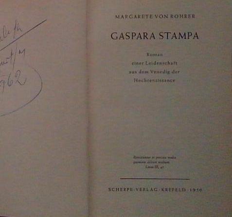 Von roher GASPARA STAMPA | Immagine principale
