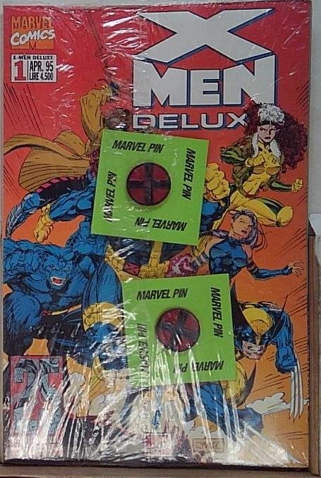 X MEN DELUXE 1 APRILE 95 MARVEL PIN | Immagine principale