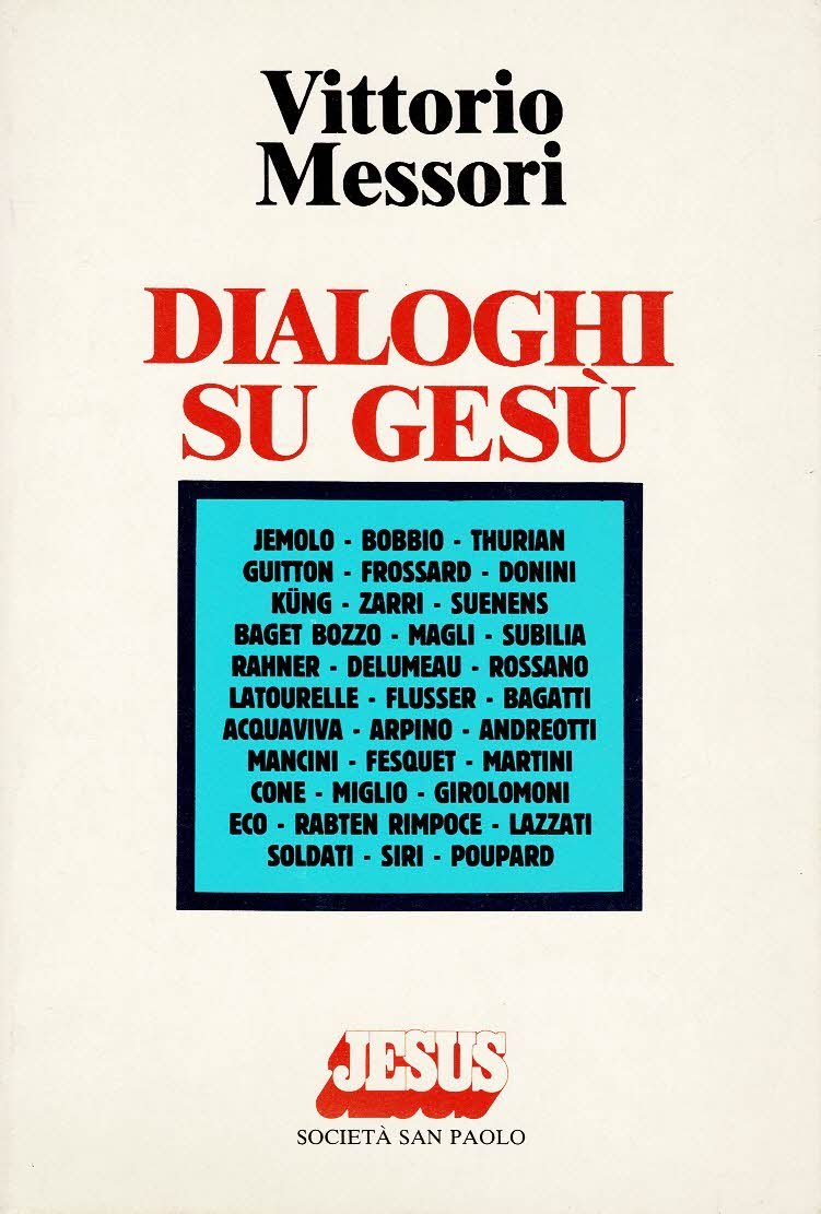 Dialoghi su Gesù | Immagine principale