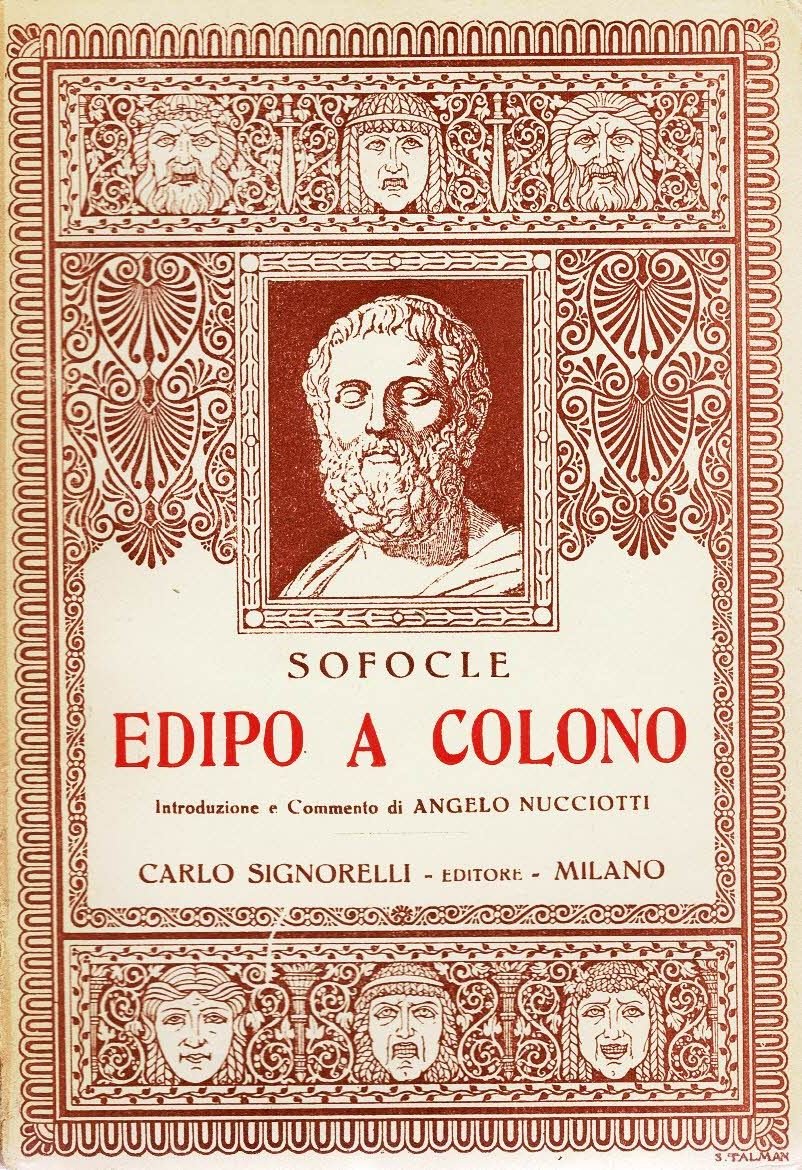 Edipo a Colono Introduzione e commento di Angelo Nucciotti | Immagine principale