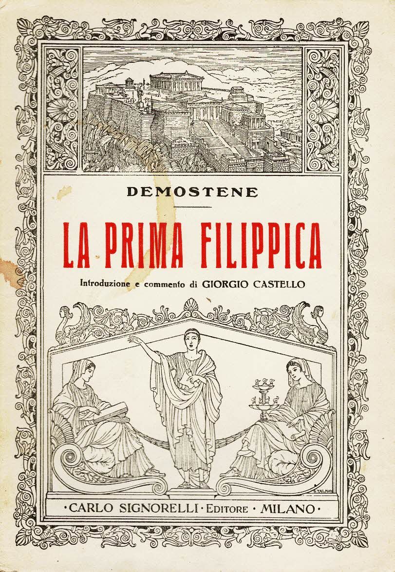 La prima filippica Introduzione e commento di Giorgio Castello | Immagine principale
