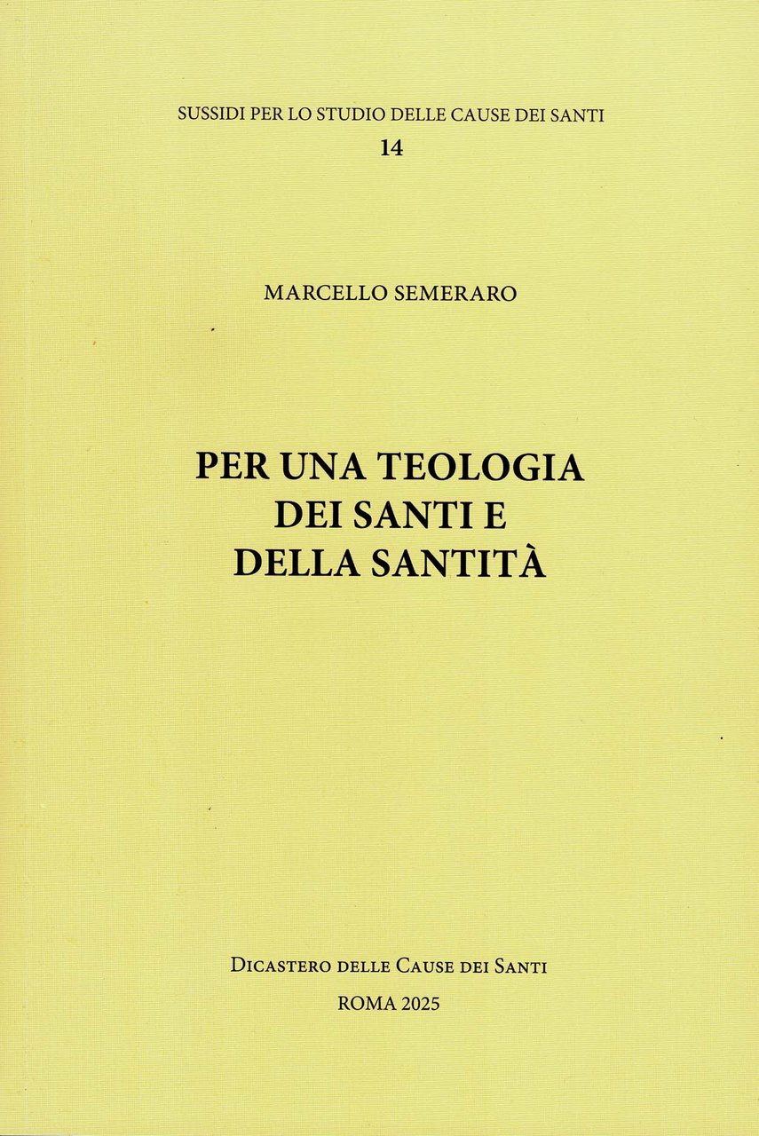 Per una teologia dei santi e della santità