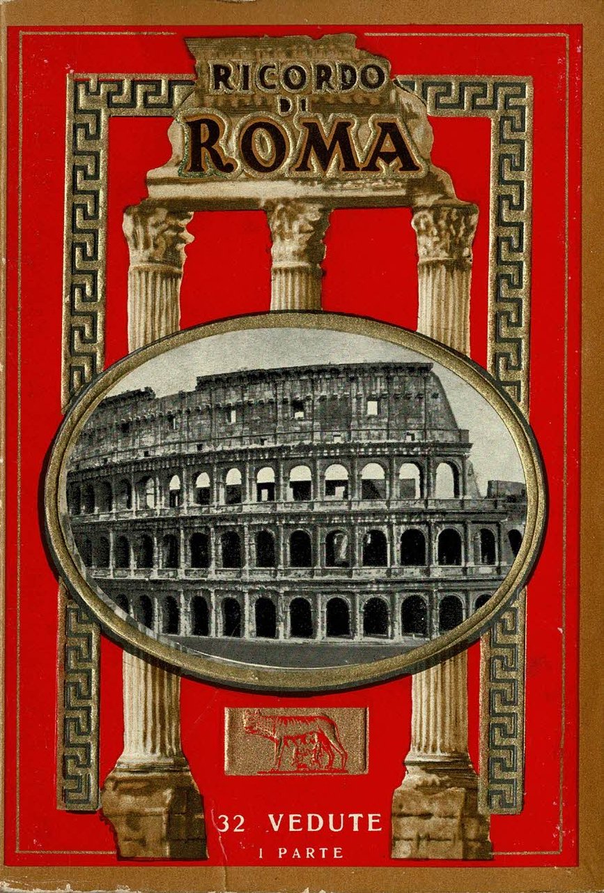 Ricordo di Roma - 32 vedute - I parte