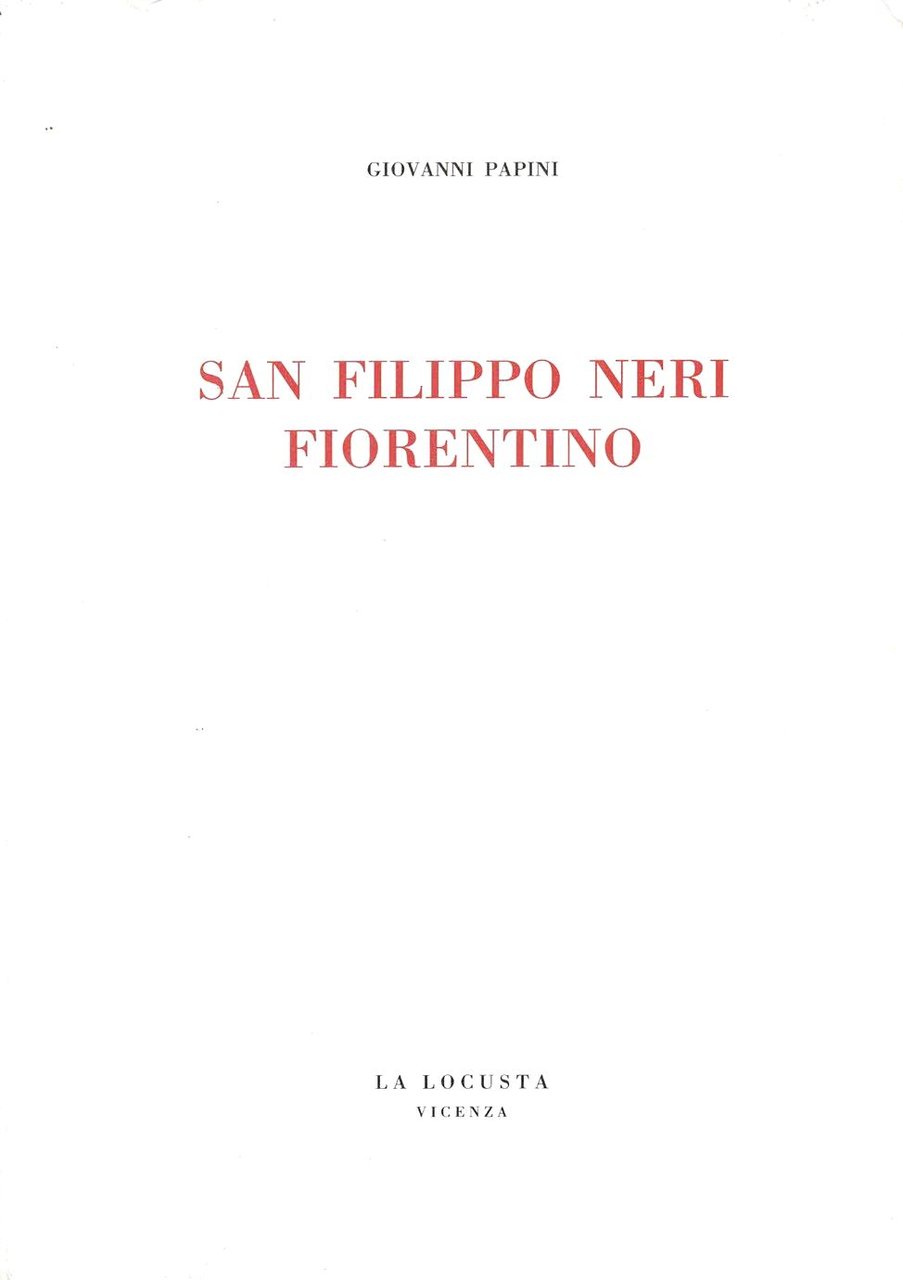 San Filippo Neri Fiorentino | Immagine principale