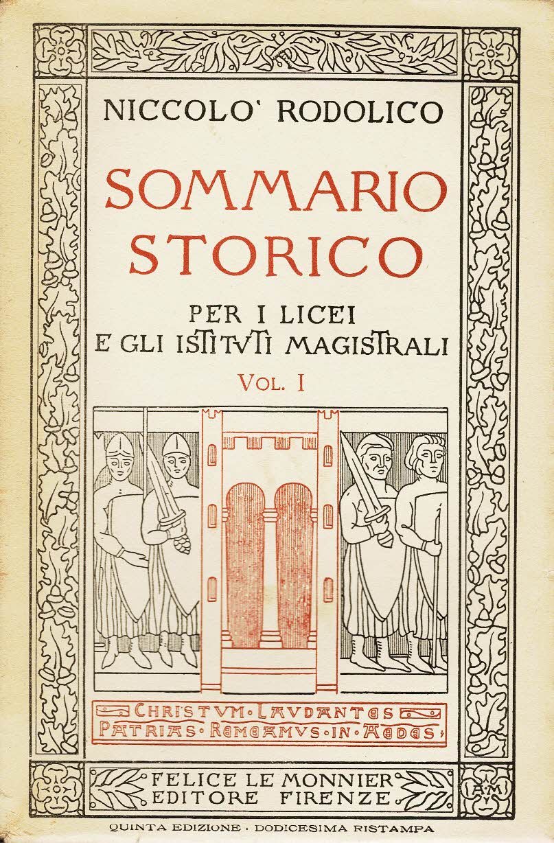 Sommario storico ad uso dei licei e degli istituti magistrali … | Immagine principale