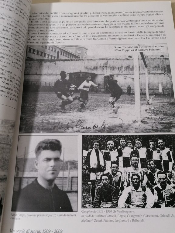 100 Anni Di Storia Della Nostra Ventimigliese Ventimiglia Calcio Libro …