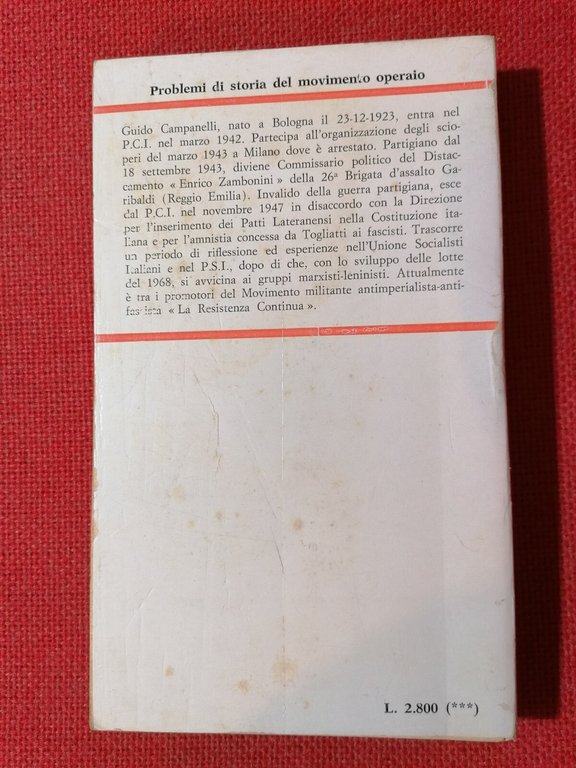 1943 1945 Resistenza come rivoluzione - Libro Guido Campanelli Jena …