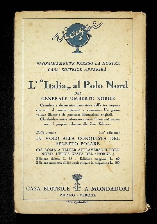 48 Giorni sul Pack Libro Alfredo Viglieri 1^ Edizione 1929 …