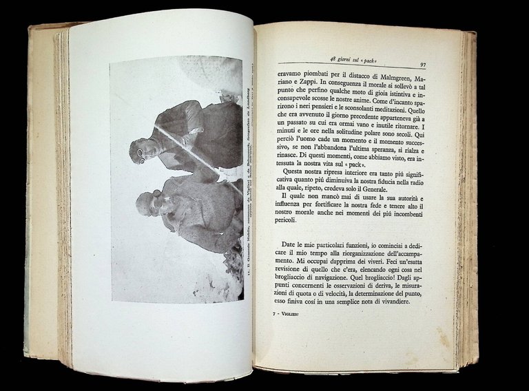 48 Giorni sul Pack Libro Alfredo Viglieri 1^ Edizione 1929 …