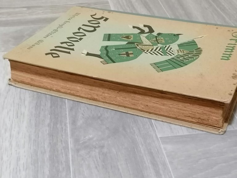 50 Novelle Grimm - Libro del 1944 Ulrico Hoepli Tavole …