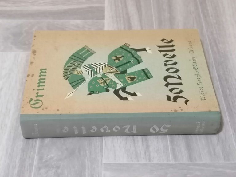 50 Novelle Grimm - Libro del 1944 Ulrico Hoepli Tavole …