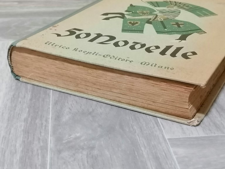 50 Novelle Grimm - Libro del 1944 Ulrico Hoepli Tavole …