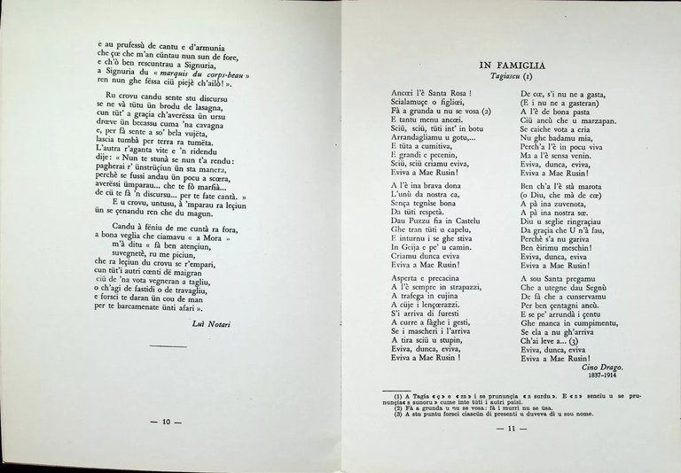 A Barma Grande Antulugia Intemelia Libru Segundu Dialetti Ventimiglia Monegasco