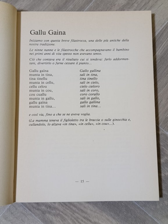 A cengia. Saggio di folclore ponentino
