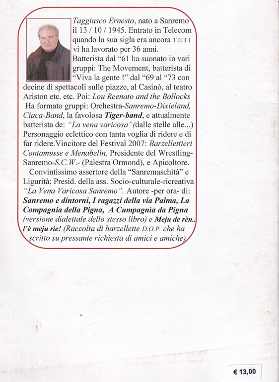 A Cumpagnìa da Pigna. Rumansu in Giargun Sanremascu