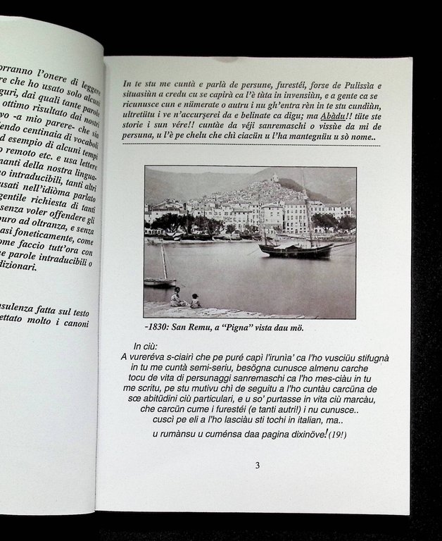 A Cumpagnìa da Pigna. Rumansu in Giargun Sanremascu