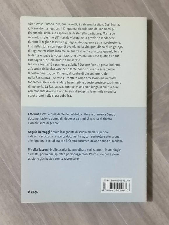 A Guardare Le Nuvole Partigiane Modenesi Libro Liotti Remaggi Carocci …