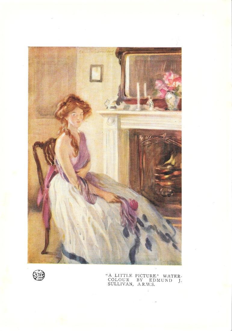 A little picture. Water-Colour by Edmund J. Sullivan - Stampa … | Immagine principale