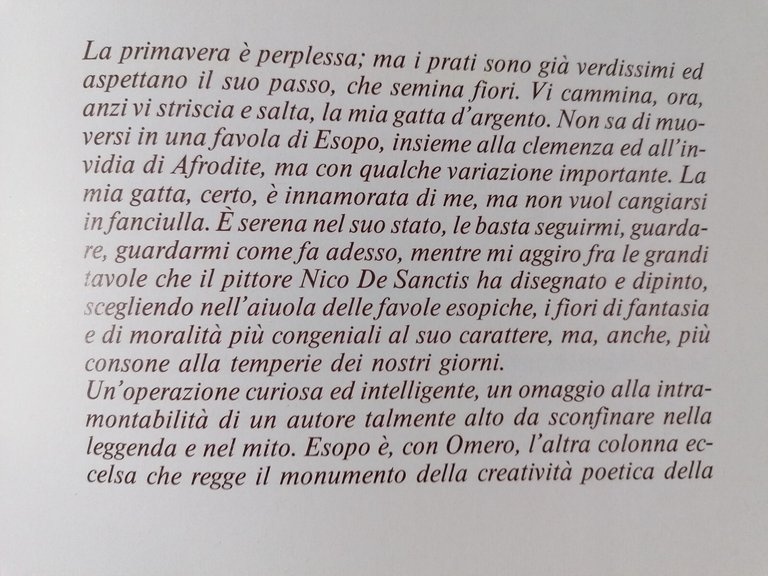 A passeggio con Esopo