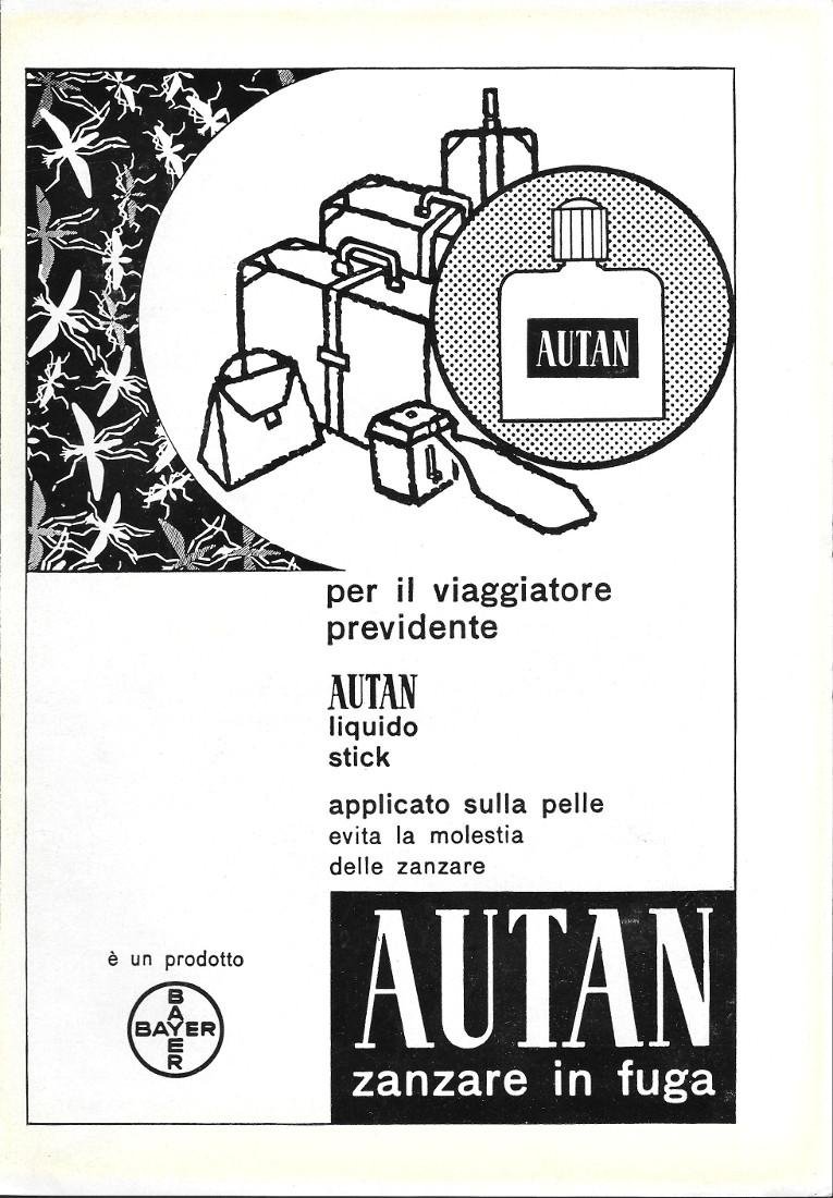 A u t a n zanzare in fuga/CEAT. Advertising 1961 … | Immagine principale