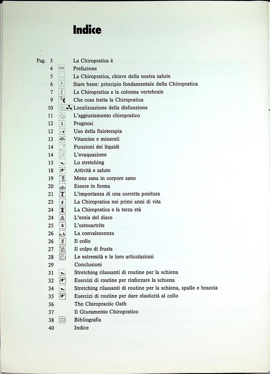 Accenni di Chiropratica