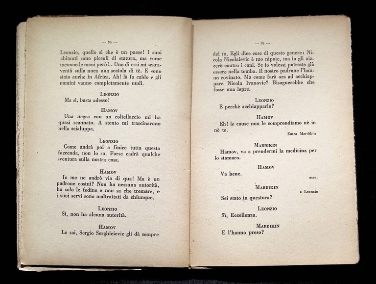 Acque Torbide. Commedia in 4 Atti